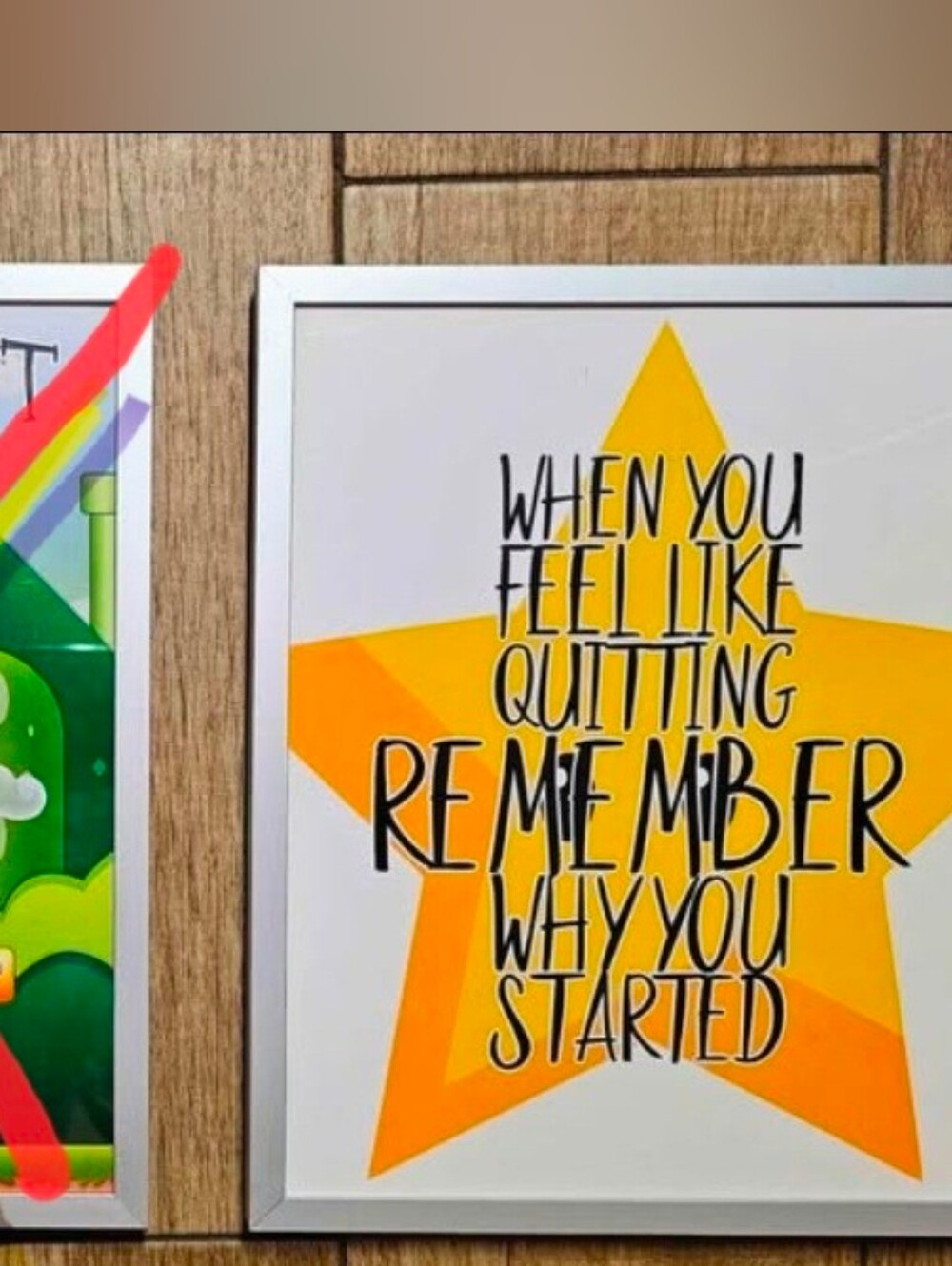 Star Frame Or  Wall Art